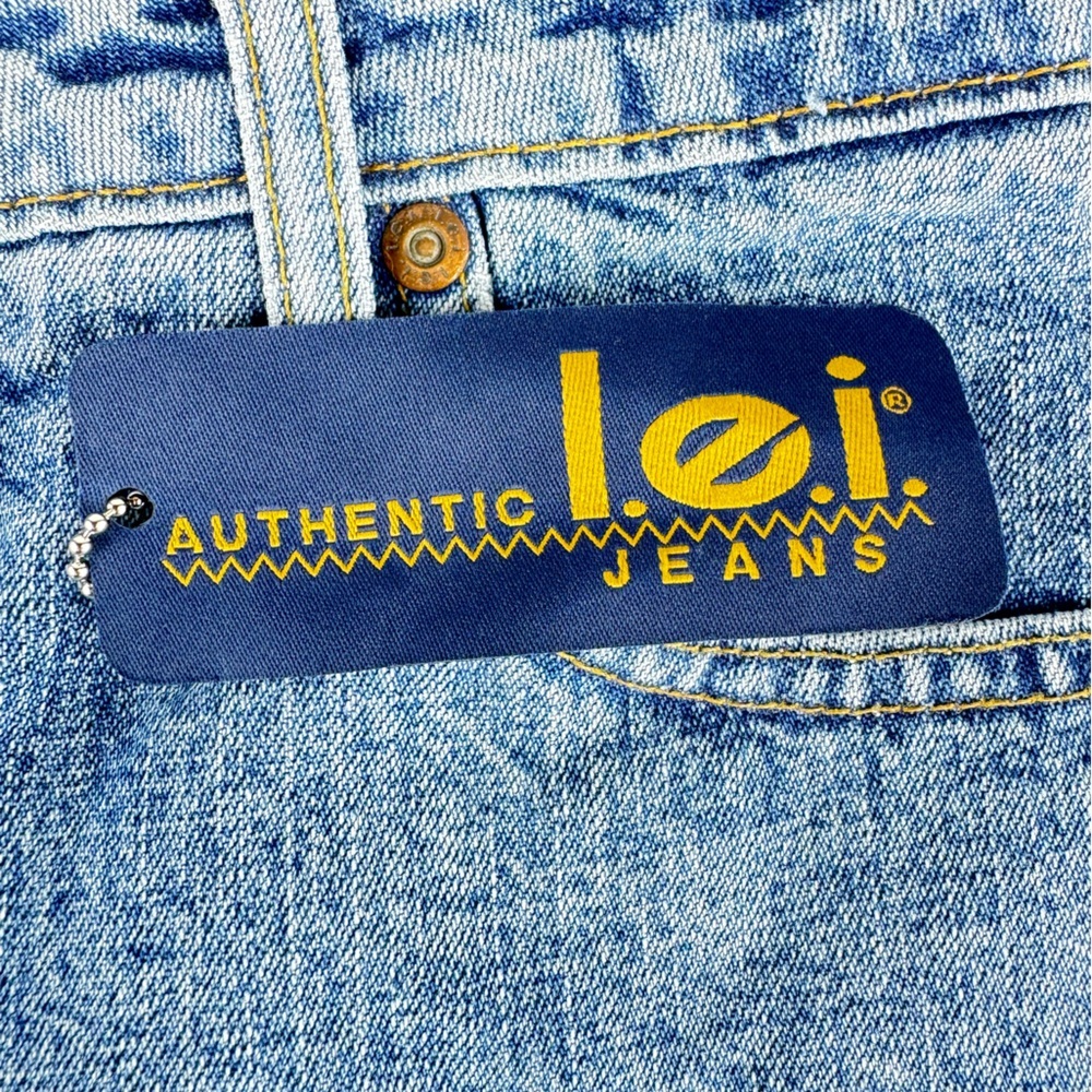 NWT Vintage 90’s LEI Women's Bootcut 100% Cotton Denim Jeans - Picture 6 of 10
